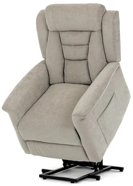 Relax fotel elektromos kábelvezérléssel, bézs szövetkárpittal. TV-7072 LAN2