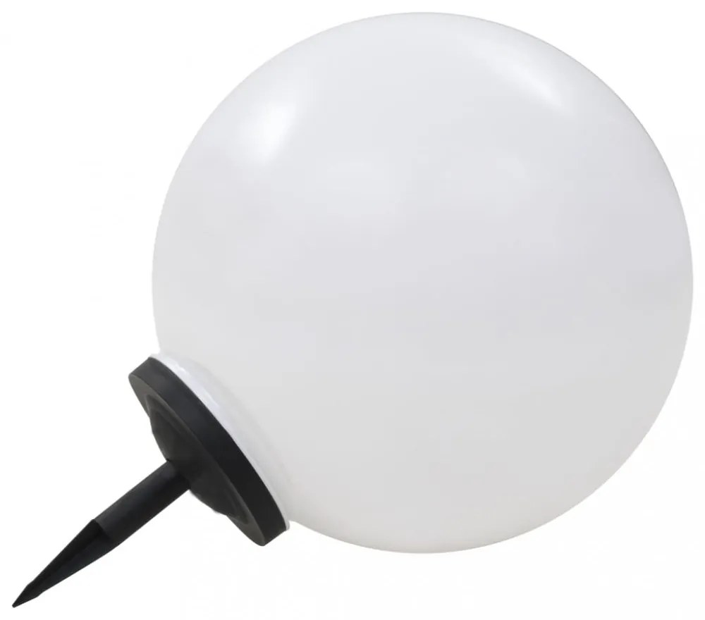 2 db napelemes kültéri LED gömblámpa 50 cm RGB