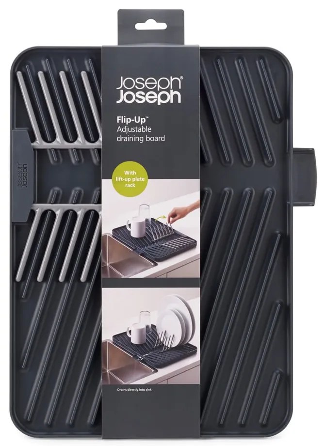 Flin-Up szürke edénycsepegtető - Joseph Joseph