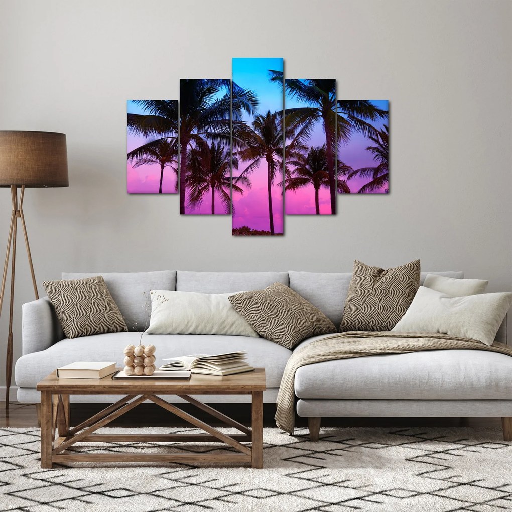 Kép - Pálmafák Miamiban (150x105 cm)