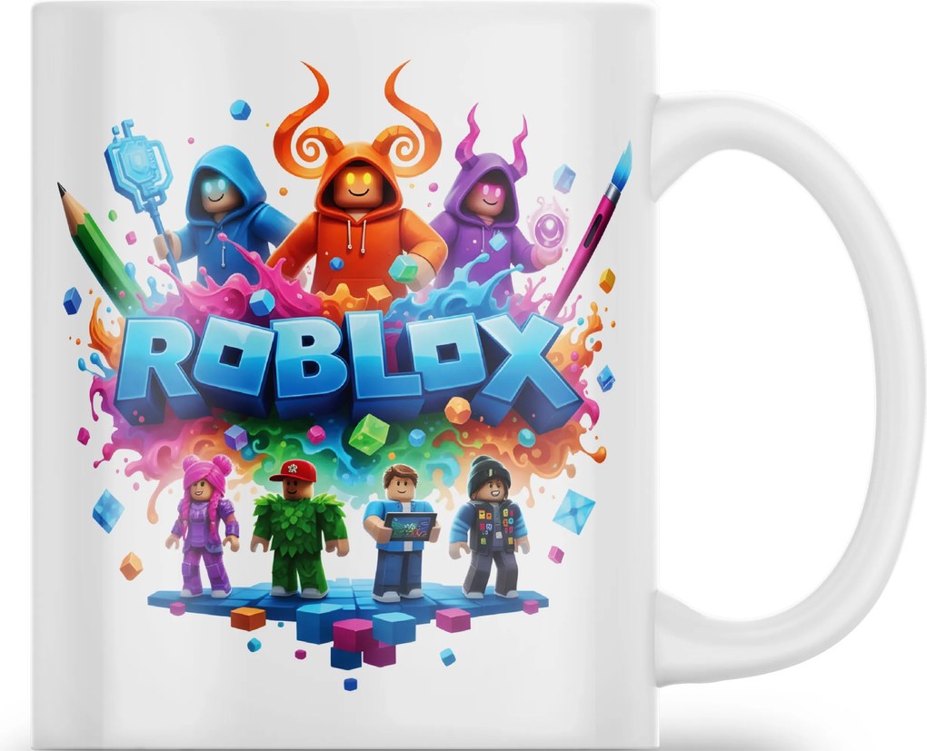 Kerámia Bögre Játék Roblox Robloks Figurák Ajándék