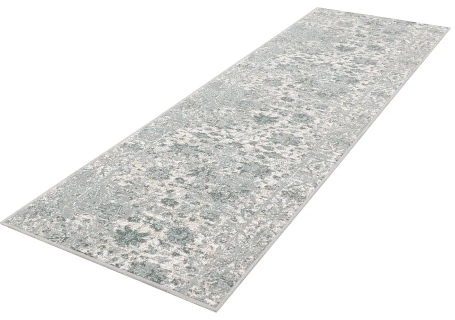 Szürkéskék futószőnyeg 80x300 cm Sensi Tris – FD