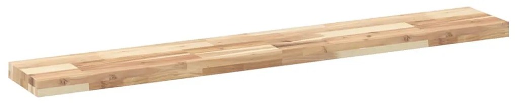 tömör akácfa téglalap alakú asztallap 120 x 20 x 4 cm