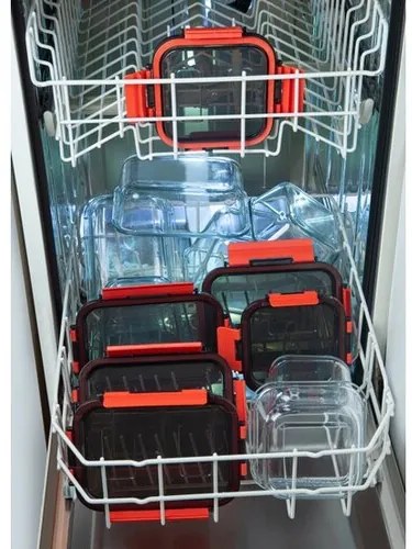 Simax 7626/L üvegedény klik-klak fedéllel, 0,85 l