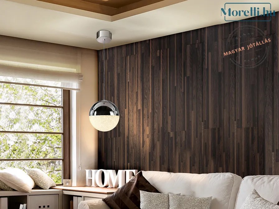 SCHULLER 793412 SPHERE Egyágú Függesztett Lámpa Fém LED IP20