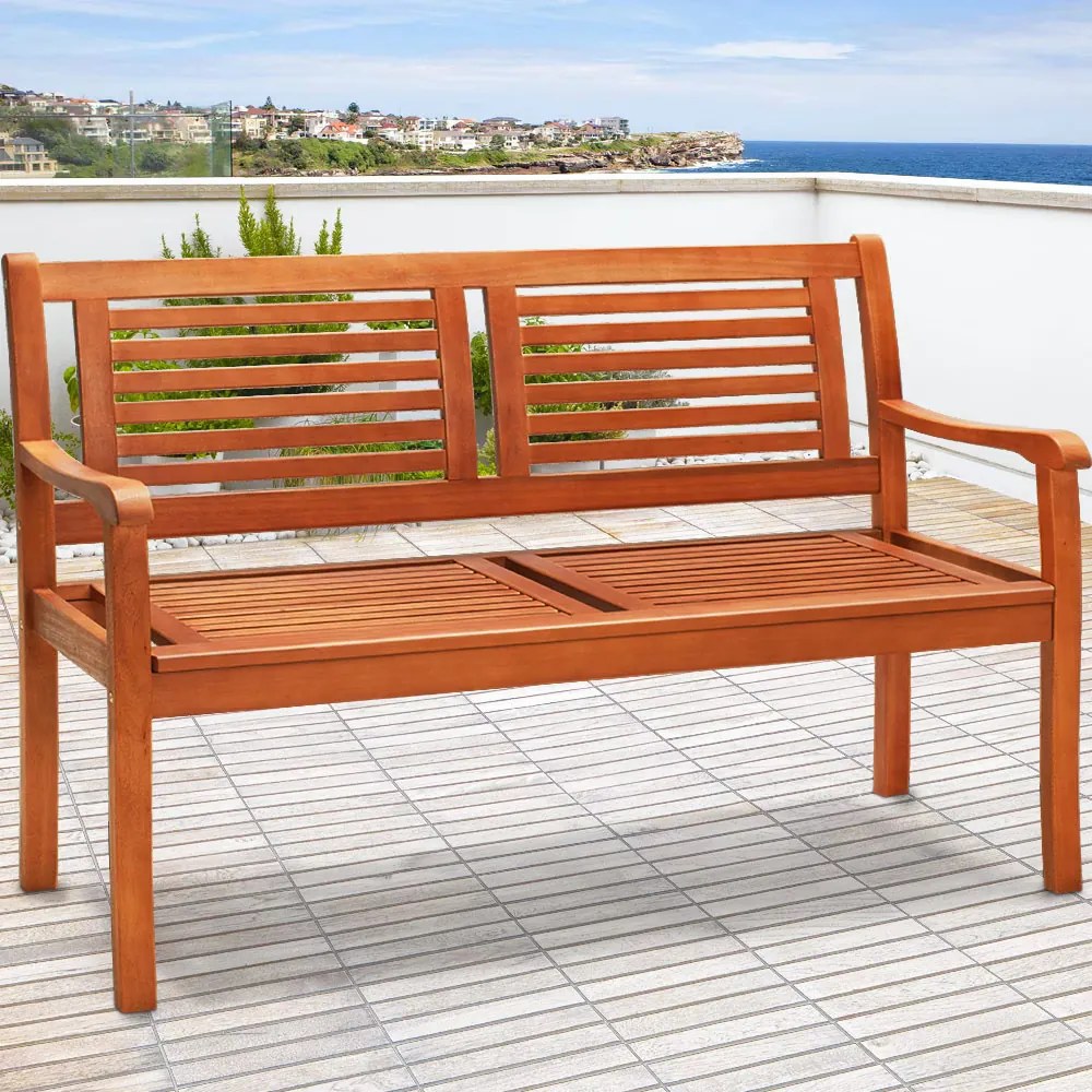Deuba Kerti pad 120 cm - eukaliptusz
