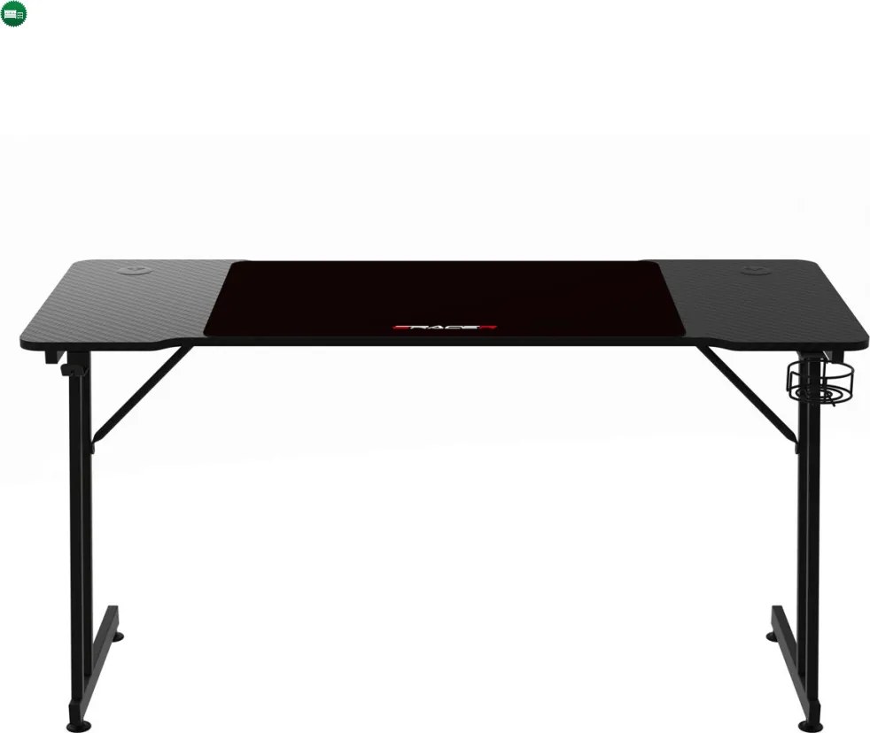 NERO karbon gamer asztal 120 × 60 cm