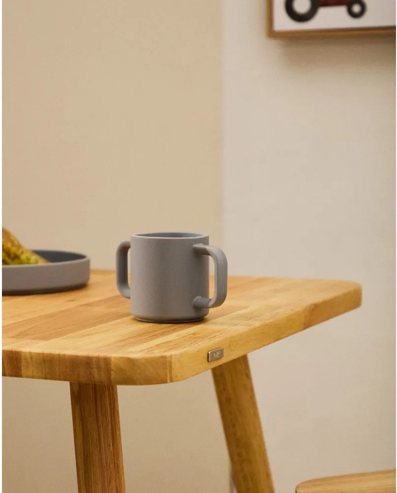 Kék-narancssárga szilikon gyerek bögre szett 2 db-os Lili – Kave Home