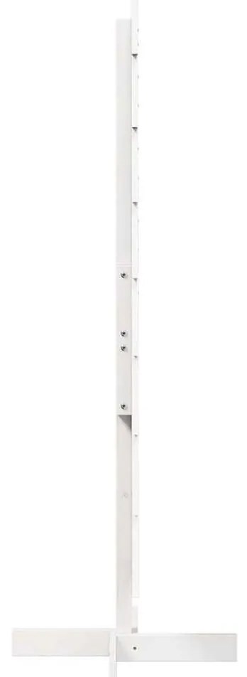fehér tömör fenyőfa karácsonyfa-dekoráció 150 cm