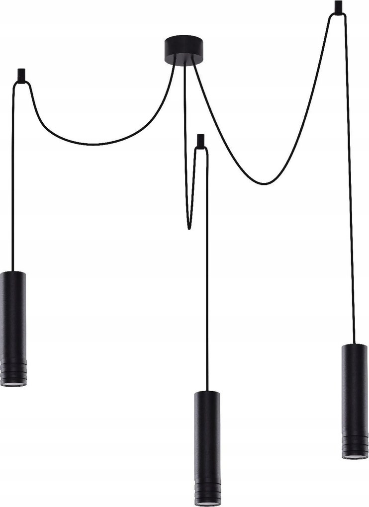 AZzardo AZ3402 függőlámpa Locus L 3 fekete