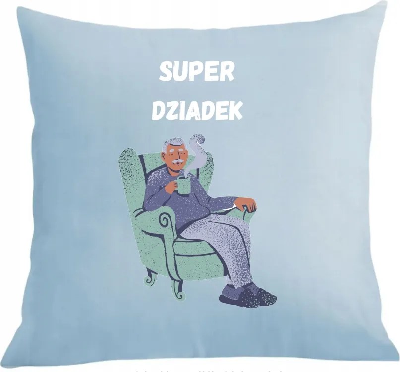 Párna párnahuzat Nagypapa napja Szuper nagypapa