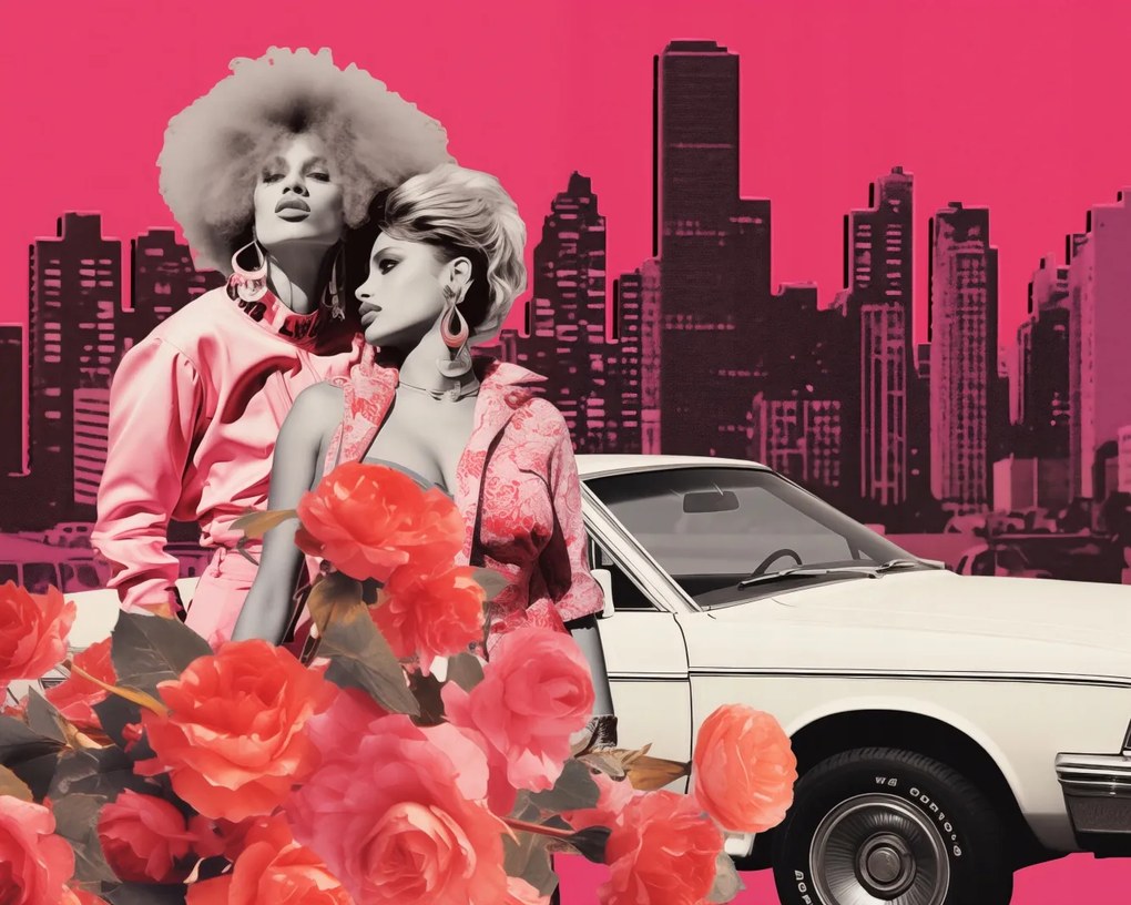 Poszter 50x40cm Metropolitan díva