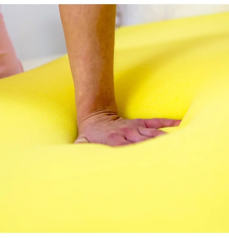 EMI 4 cm vastag huzat nélküli memóriahab felületi matrac, 80x195 cm