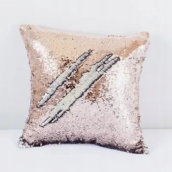 Díszpárnahuzat Magic 40x40 bézs-ezüst