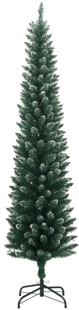 vékony műkarácsonyfa 150 LED-del 150 cm