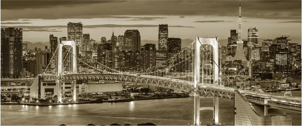 Kép - Az arany város (120x50 cm)