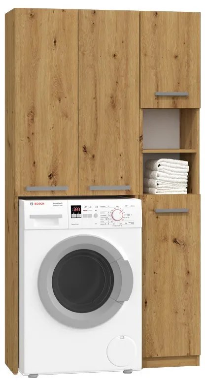 Marpol DD fürdőszobai szett, tölgy