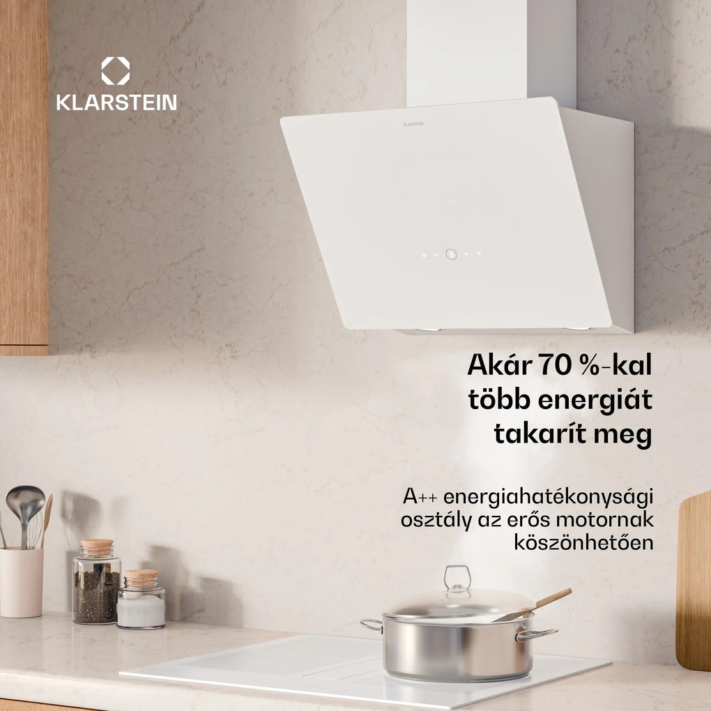 Klarstein MaxAir páraelszívó, Kompakt és nagy teljesítményű, Energiahatékonyság A++, Kettős szellőzés