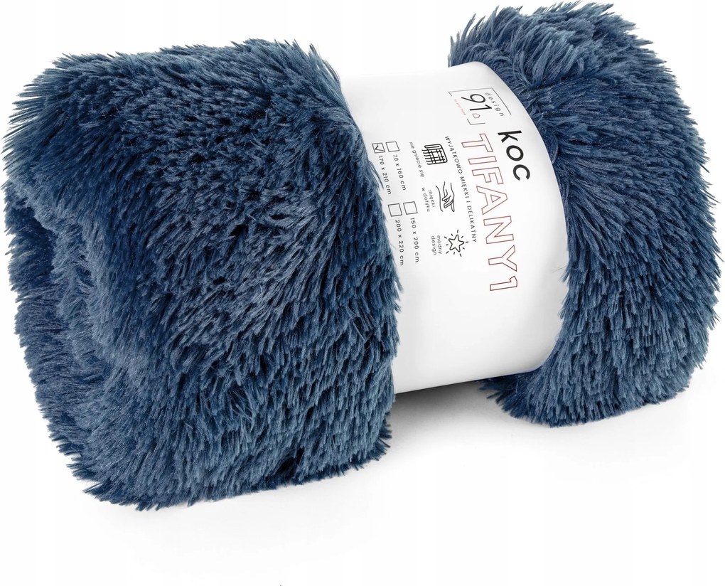 Ágytakaró Pléd Szőrös Szőrme Puha Kétoldalas Eurofirany 70X160