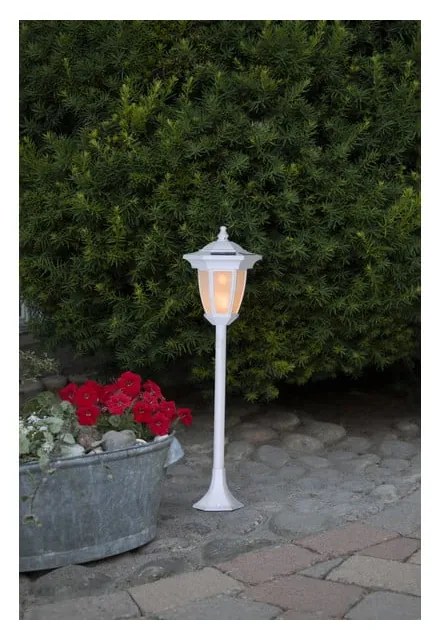 Flame fehér kültéri napelemes LED lámpa - Star TRading