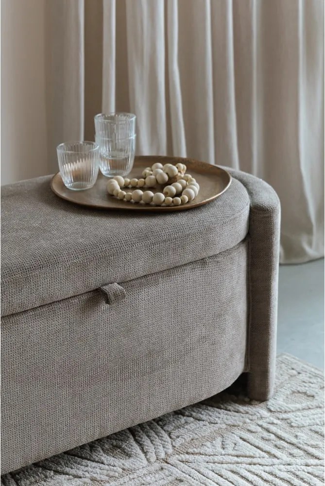 Világosbarna pad Miro – White Label