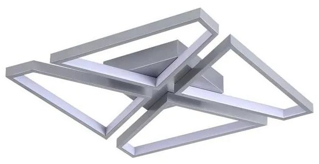 Searchlight 36520SI - LED dimmelhető mennyezeti lámpatest QUATRO LED/29W/230V 40x40 cm