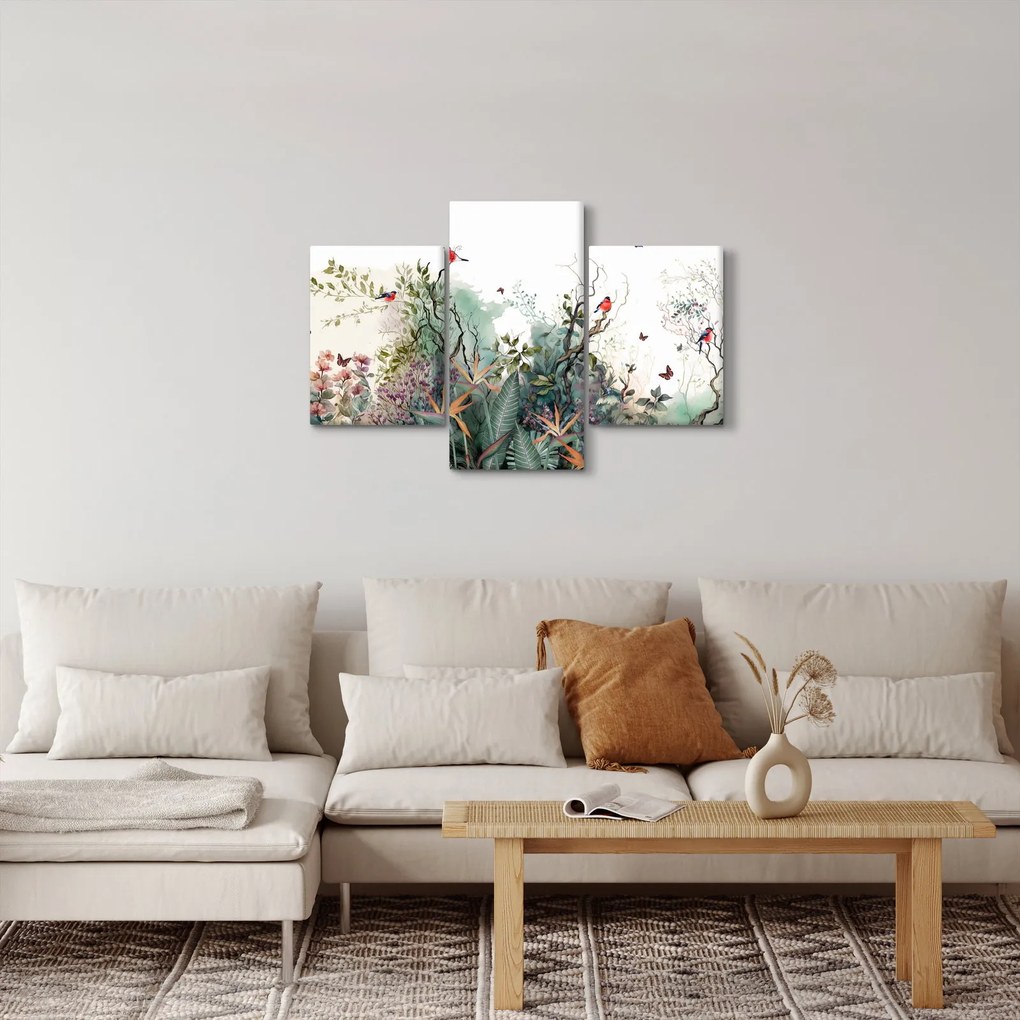 Kép - Természetes táj, akvárium (90x60 cm)