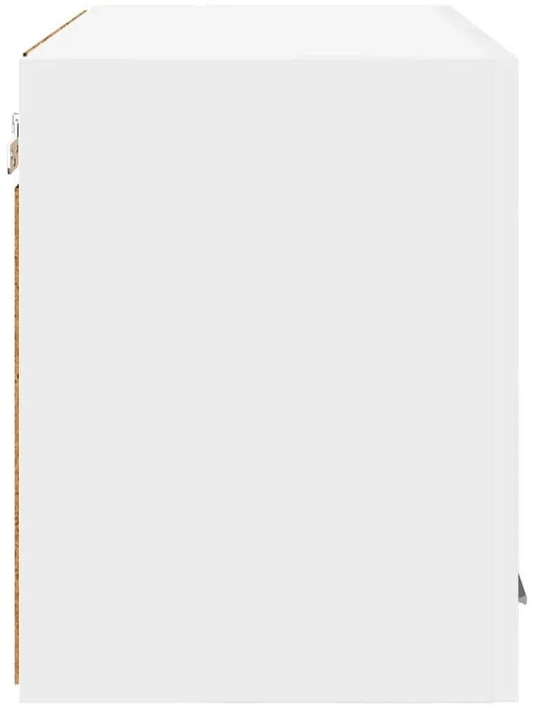 Függő szekrény ajtóval Riga 2 pcs Fehér 60 x 31 x 40 cm Faanyag