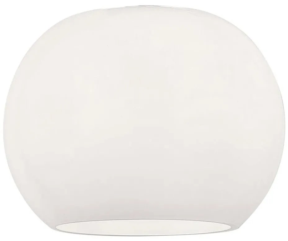 Zambelis A22079 - Elegáns pót lámpabúra csillárhoz, átmérő 21 cm, fehér A22079