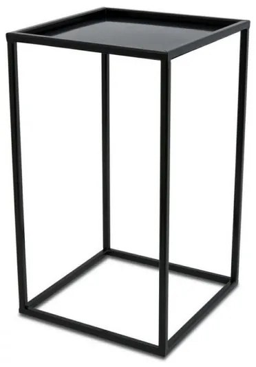 Virágállvány 40x24 cm fekete