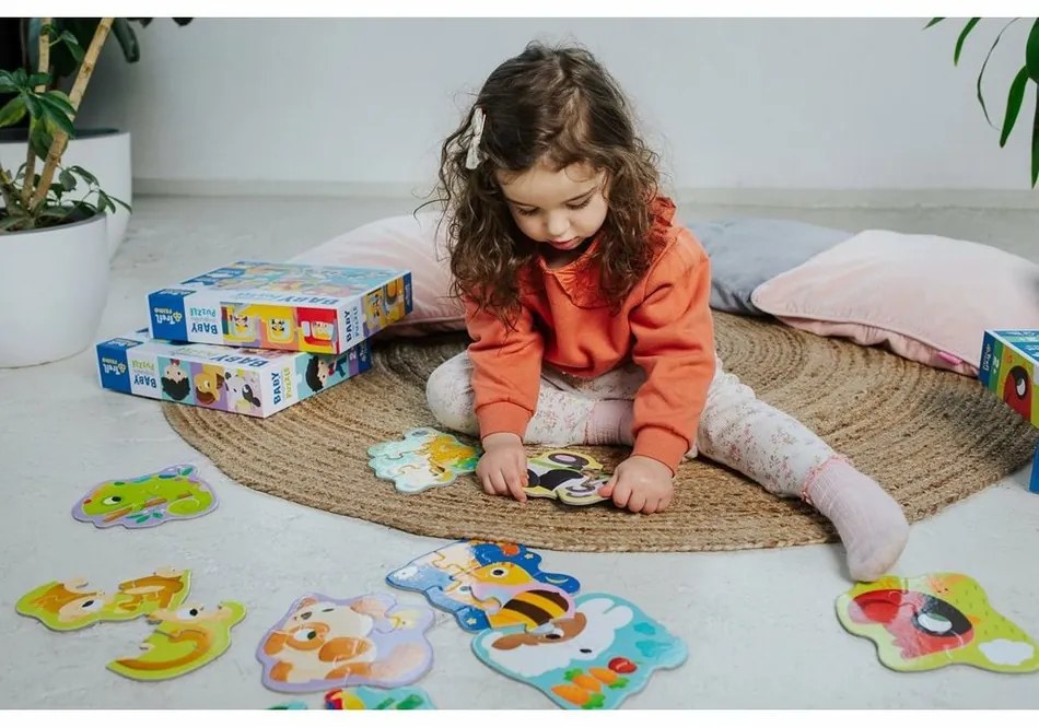 Trefl Baby Farm puzzle, 6az1-ben (2-6 darab)