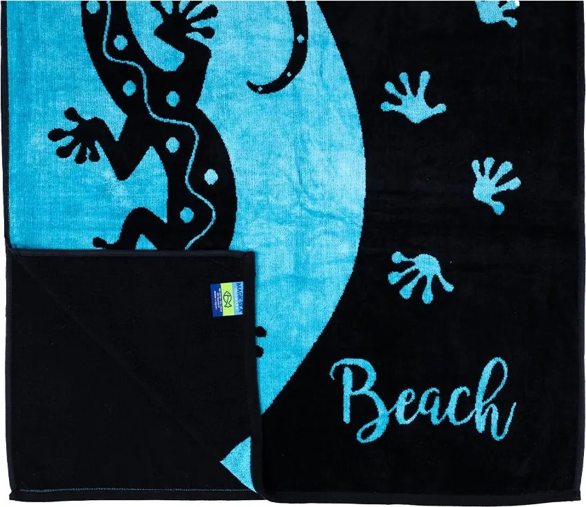 SALINA Strandtörölköző kék 165x90cm