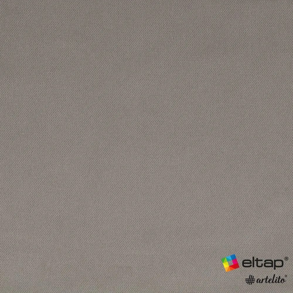 Világosbarna bársony kinyitható-tárolóhelyes sarokkanapé (bal oldali-L alakú) Barea – ELTAP