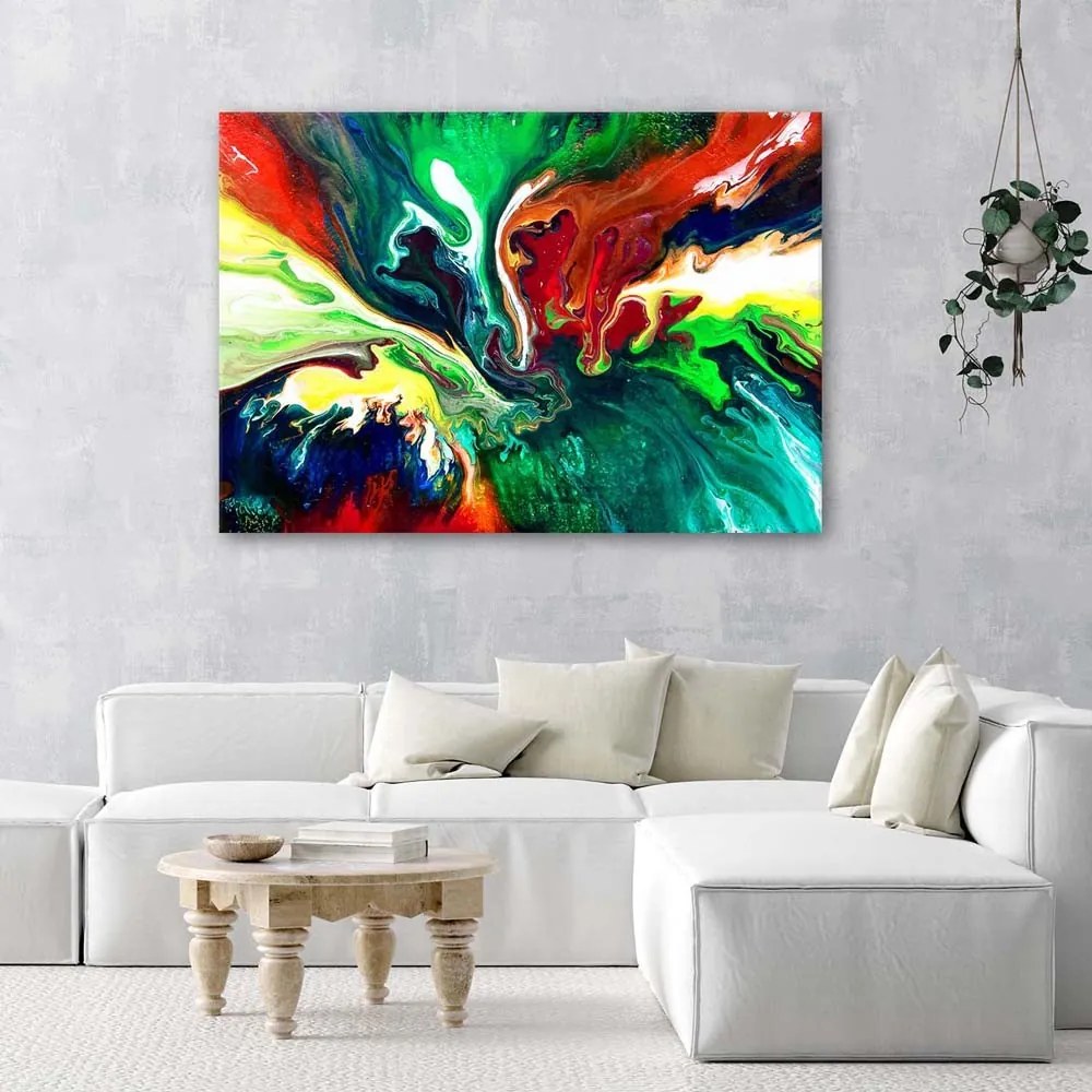 Gario Vászonkép Folyékony absztrakció Méret: 100 x 70 cm