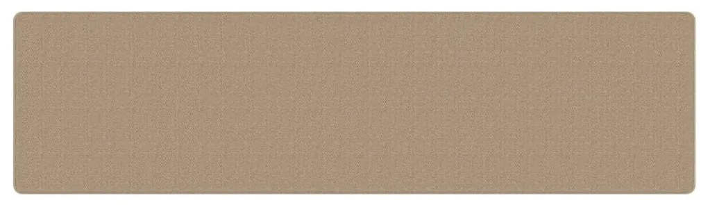 homokszínű szizálhatású futószőnyeg 80 x 300 cm