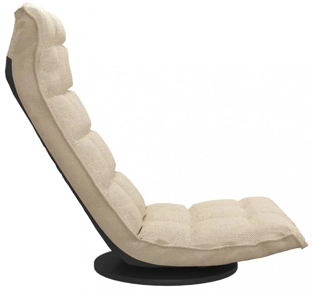 forgó irodaszék krémszínű szövettel