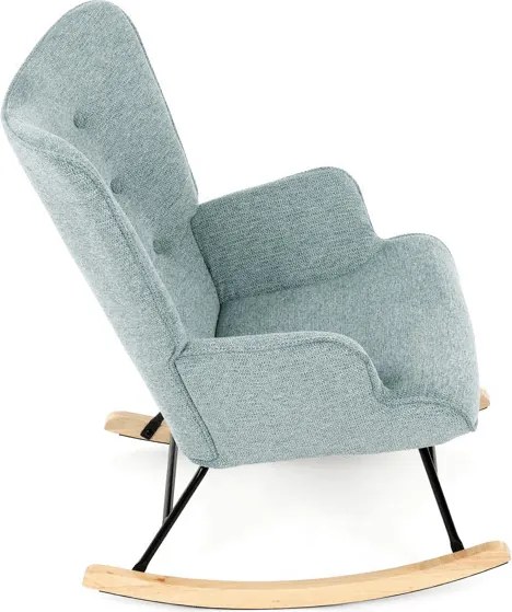 Hintaszék, kék, szövet, AK-373 BLUE2