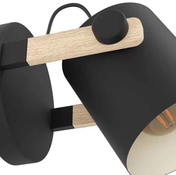 Eglo 43518 - HORNWOOD fali lámpatest 1xE27/28W/230V