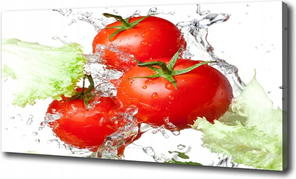 Vászonkép Paradicsom és saláta 100x70 cm