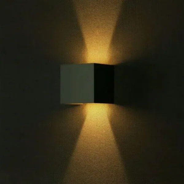 LED Kültéri fali lámpa LED/5W/230V 3000K IP65 szürke