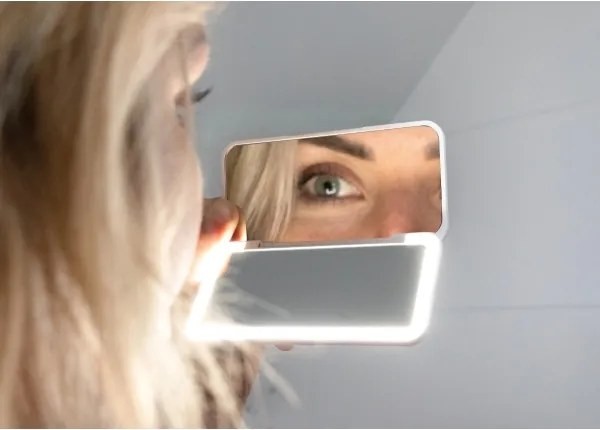 Concept KZ2010 - LED kozmetikai tükör PERFECT SKIN LED/1,5W/5V 300 mAh fehér