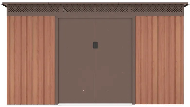 G21 GRAH 915 kerti tároló - 340 x 269 cm, barna