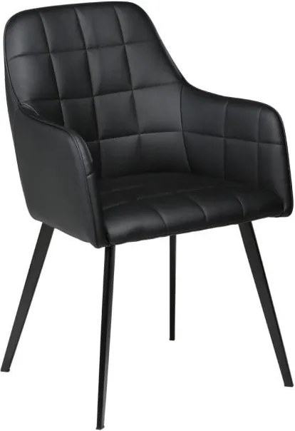 Embrace fekete műbőr szék - ​​​​​DAN-FORM Denmark