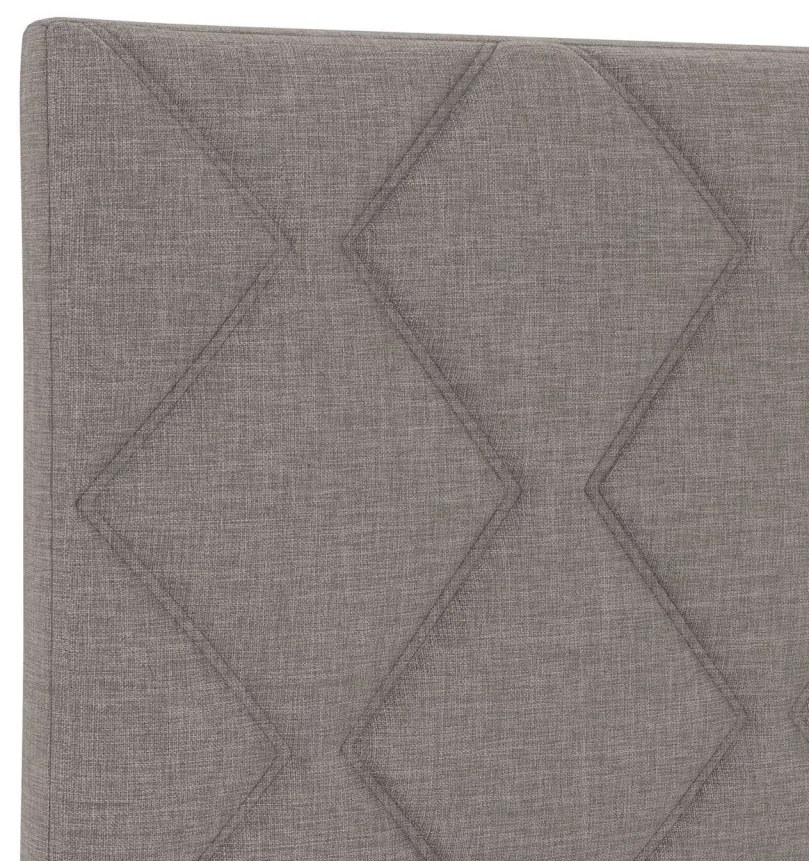 Fejtámla Gyémánt Blokk Design Taupe 80 cm Szövet