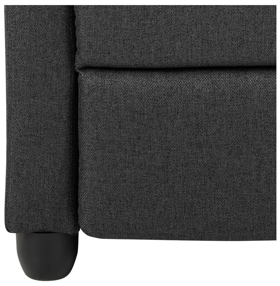 Antracitszürke relaxációs fotel Siom – Actona