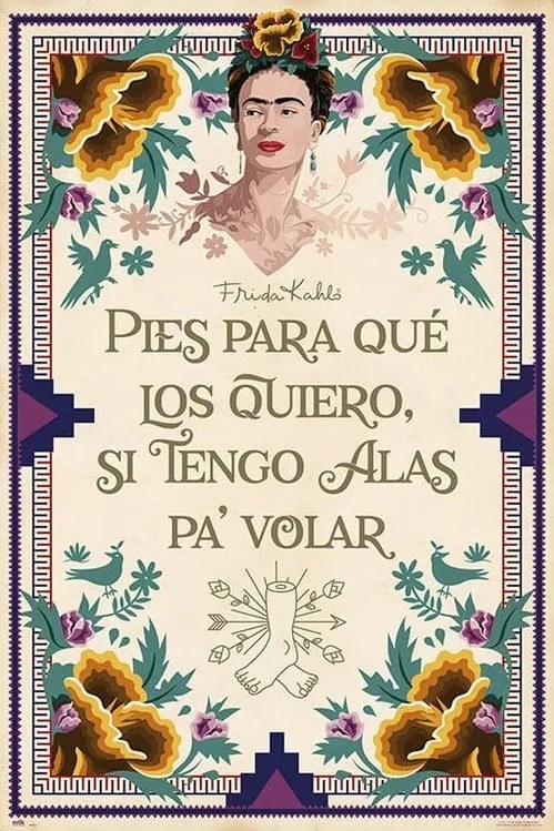 Plakát Frida Kahlo