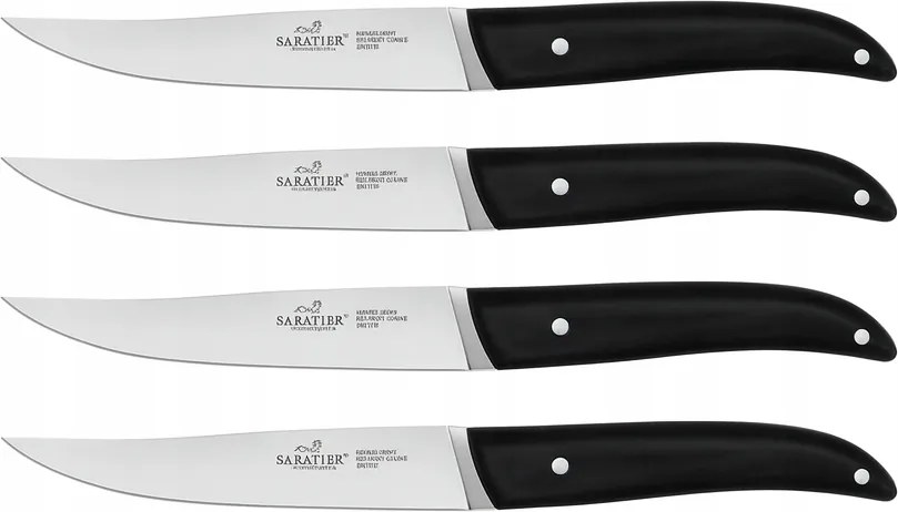 Occitan Sabatier steak késkészlet 4 db 11,5 cm rozsdamentes acél