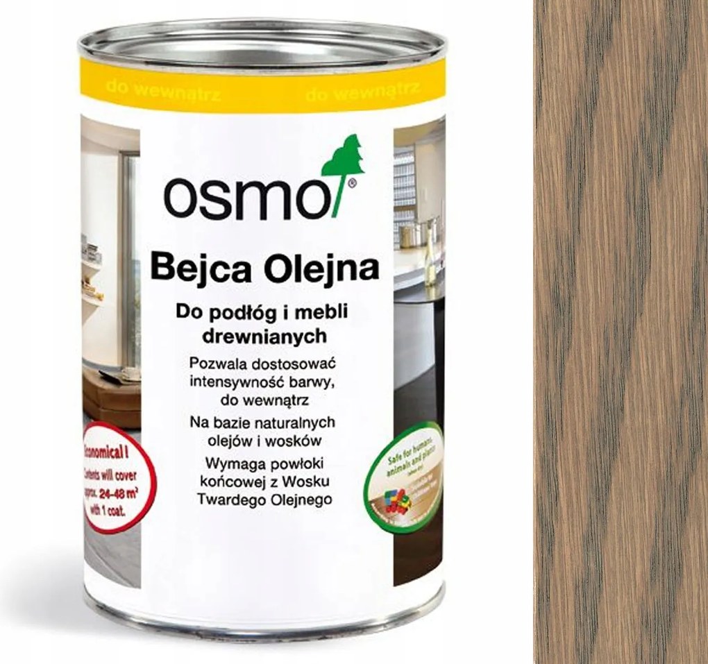 Osmo 3512 Olajfesték padlóra Ezüst Szürke 125ml
