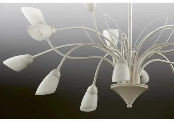 Jupiter 2062 - Láncos csillár GLORIOSA 15xG9/14W/230V krémszínű