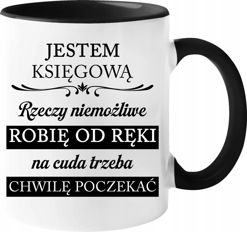 Bögre Ajándék Könyvelőnek Lehetetlen Dolgokat Csinálok Azonnal Csomagolás